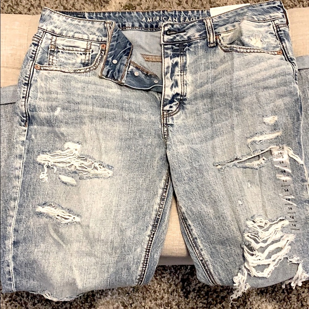 American Eagle Tomgirl Denim Jeans